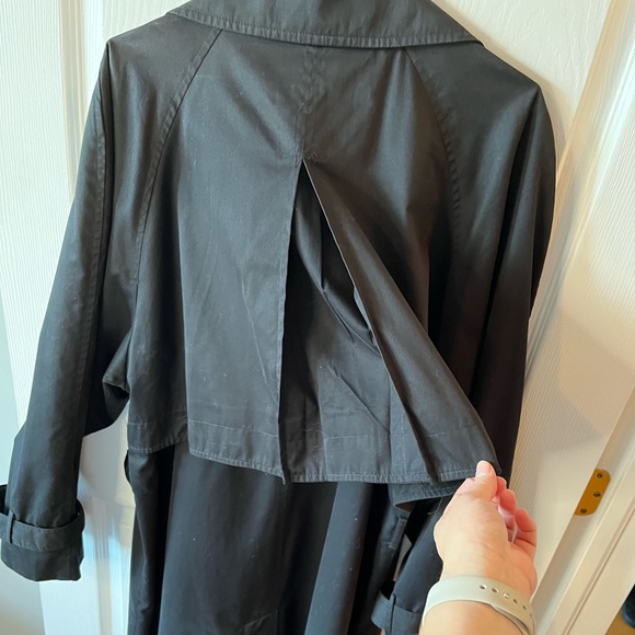 Vintage 80’s Yves Saint Laurent Trench Coat sz 40 - Picture 6 of 10